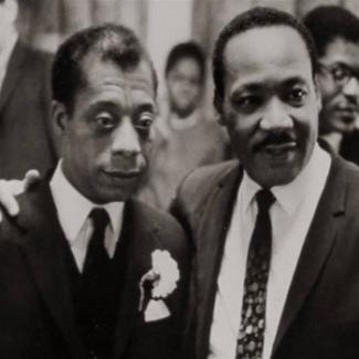 James Baldwin and MLK