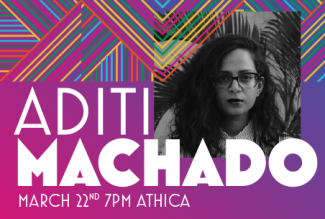 Aditi Machado promotional graphic