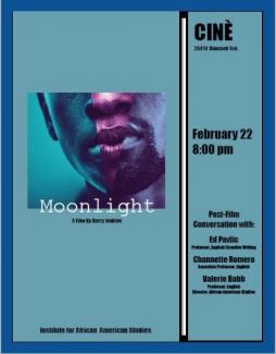 poster for Moonlight special screening