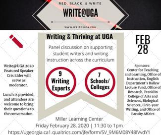 Write@UGA Lunch Lecture