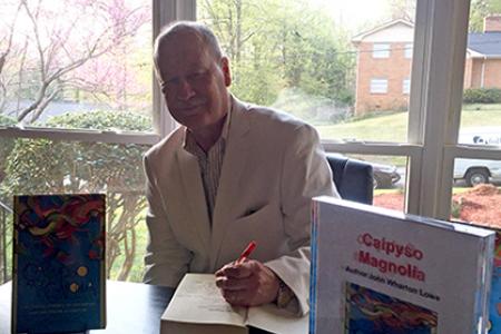 John Lowe at Book Signing